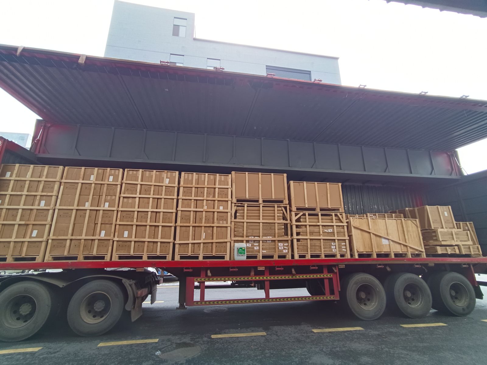 Export packing and loading