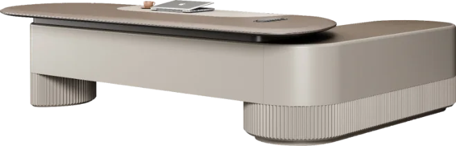 Wila Series executive desk with return cabinet (WILA-01)