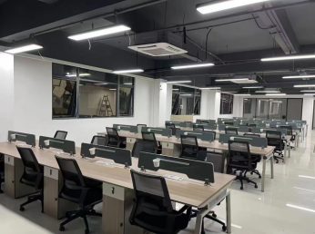 Showroom office scene