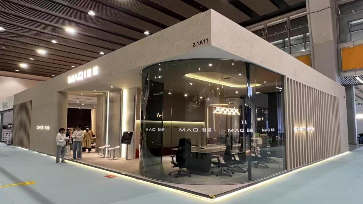 The MEIGE booth at CIFF Guangzhou